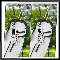 Polyester Golf Glove Clip&nbsp;AJEW-WH0871-20A