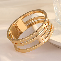 Hollowed Zinc Alloy Hinged Bangles for Women&nbsp;FS-WG91BC7-01