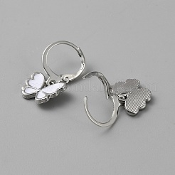 9 Pair 9 Style Alloy Enamel Dangle Leverback Earrings Set&nbsp;EJEW-WH0014-34P