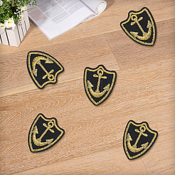 5Pcs Polyester Embroider Thread Iron on/Sew On Patches&nbsp;PATC-CY0001-39