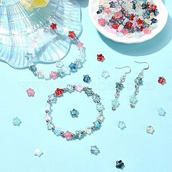 12 Colors Transparent Glass Beads&nbsp;GLAA-YW0003-67