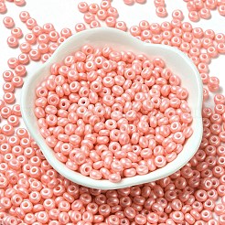Baking Paint Luster Glass Seed Beads&nbsp;SEED-B001-04A-08