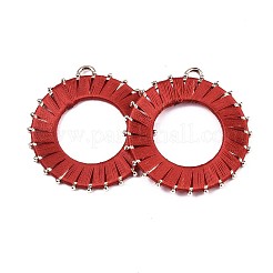 Polyester Woven Big Pendants&nbsp;WOVE-T013-005C-RS