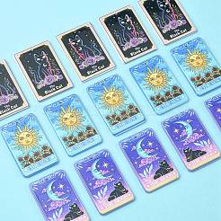 15Pcs 3 Styles Printed Acrylic Pendants&nbsp;SACR-CJ0001-29