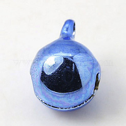 Brass Bell Charms&nbsp;KKB-E001-8x6mm-M