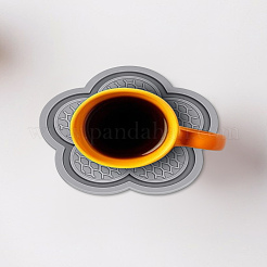 2Pcs PVC Coaster&nbsp;AJEW-LP0006-77C