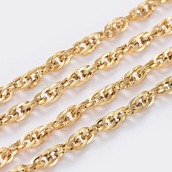 304 Stainless Steel Rope Chain&nbsp;CHS-G010-01G