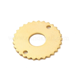Brass Connector Charms&nbsp;KK-P259-10G
