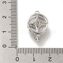 Brass Box Clasps with Resin&nbsp;KK-H480-07P