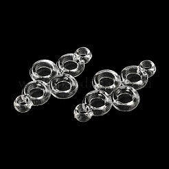 Transparent Acrylic Connector Charms&nbsp;TACR-G048-38