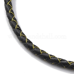 Adjustable Polyester Cord Braided Bracelets&nbsp;BJEW-Z085-01G-07