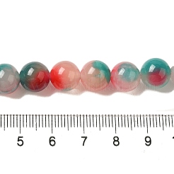 Natural Dyed White Jade Beads Strands&nbsp;G-M402-C04-24