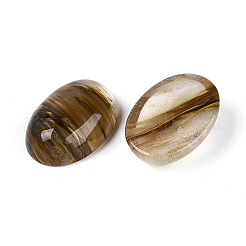 Dyed Tigerskin Glass Cabochons&nbsp;G-T144-77