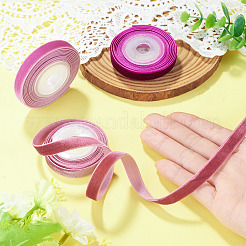 3Rolls 3 Colors Single Face Velvet Ribbon for Clothes Accessories&nbsp;OCOR-TA0004-09A