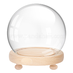 1Pc Glass Dome Cover&nbsp;DJEW-PH0001-40
