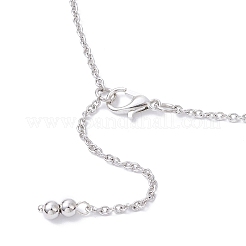 3Pcs 3 Styles 304 Stainless Steel Bear Dog Pendant Necklaces for Women Men&nbsp;NJEW-JN05414