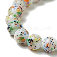 Handmade Lampwork Beads Strand&nbsp;LAMP-C008-02B