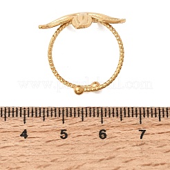 Starfish 304 Stainless Steel Cuff Open Rings for Women&nbsp;RJEW-A105-01G
