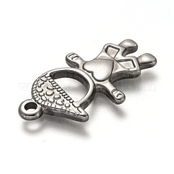 Non-Tarnish 304 Stainless Steel Pendants&nbsp;STAS-P257-02P