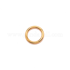 Brass Jump Rings&nbsp;LS-KK-WH0045-10C