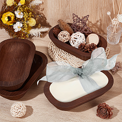Wood Candle Holder&nbsp;AJEW-WH0796-02