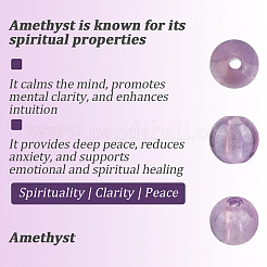Natural Grade B Amethyst Beads&nbsp;G-PA0002-59A