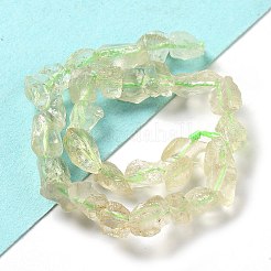 Raw Rough Natural Topaz Beads Strands&nbsp;G-P528-B02-01
