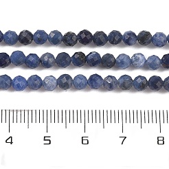 Natural Sodalite Beads Strands&nbsp;G-B088-C25-04
