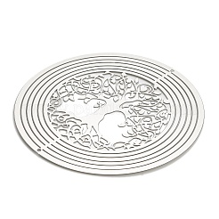 Tree of Life 201 Stainless Steel 3D Rotating Hanging Wind Spinner&nbsp;STAS-Z116-02P-05
