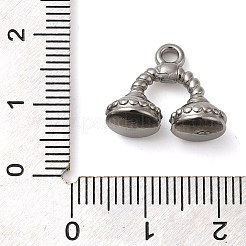 304 Stainless Steel Pendants&nbsp;STAS-M070-10P