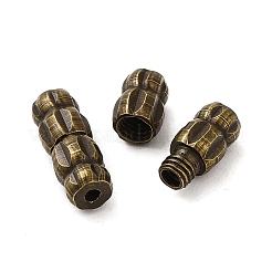 Brass Screw Clasps&nbsp;KK-G187-AB-NF