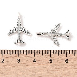 Tibetan Style Alloy Airliner Pendants&nbsp;X-TIBEB-A101638-AS-FF