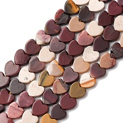 Natural Mookaite Beads Strands&nbsp;G-M403-A52-02