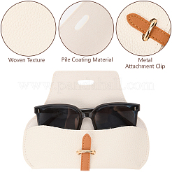 1Pc Rectangle Imitation Leather Eyeglass Case&nbsp;AJEW-CN0005-51B