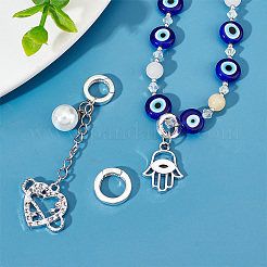 3Pcs 3 Styles 925 Sterling Silver Spring Gate Rings with 925 Stamp&nbsp;STER-PH0001-54