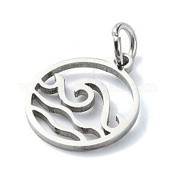 Non-Tarnish 304 Stainless Steel Charms&nbsp;X-STAS-C097-63P