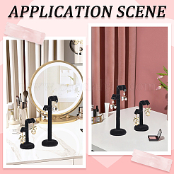 1 Sets 3 Sizes Tree Shaped Wood Covered with Velvet Jewelry Display Stands Set&nbsp;EDIS-SC0001-11A