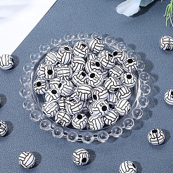 200Pcs Craft Style Acrylic Beads&nbsp;MACR-PA0001-14