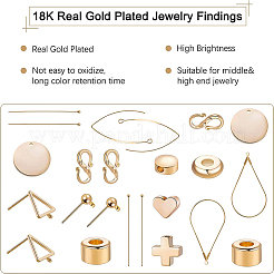 Brass Spacer Beads&nbsp;KK-BC0006-11G-NR