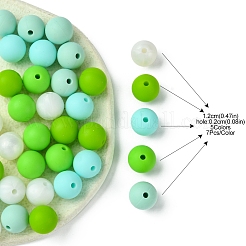 35Pcs Food Grade Eco-Friendly Silicone Focal Beads&nbsp;SIL-FS0001-22F