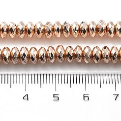 Electroplated Synthetic Non-magnetic Hematite Beads Strands&nbsp;G-I260-08D