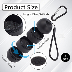 Aluminium Alloy Keychain&nbsp;AJEW-WH0561-90B-01