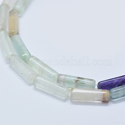 Natural Fluorite Beads Strands&nbsp;G-F631-D17