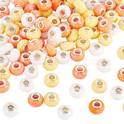 100Pcs Large Hole Resin European Beads&nbsp;OPDL-TA0001-06A