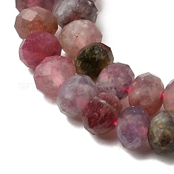 Natural Multicolor Tourmaline Beads Strands&nbsp;G-D110-E02-05