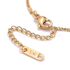 304 Stainless Steel Figaro Chain Bracelet Makings&nbsp;AJEW-JB00967