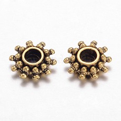 Tibetan Style Alloy Spacer Beads&nbsp;X-GLFH10384Y-NF