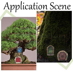 4Pcs 4 Styles Boxwood Door Display Decorations&nbsp;DJEW-GF0001-69