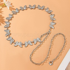 Zinc Alloy Butterfly Link Waist Chains&nbsp;WG2D3D9-01