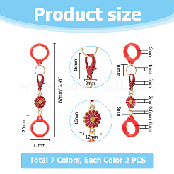Silicone Knitting Needle Stoppers&nbsp;HJEW-NB00172
